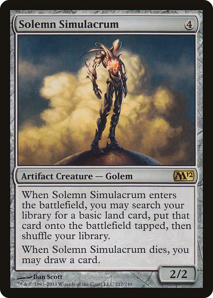 Simulacre solennel — Magic 2012 — Magic: The Gathering