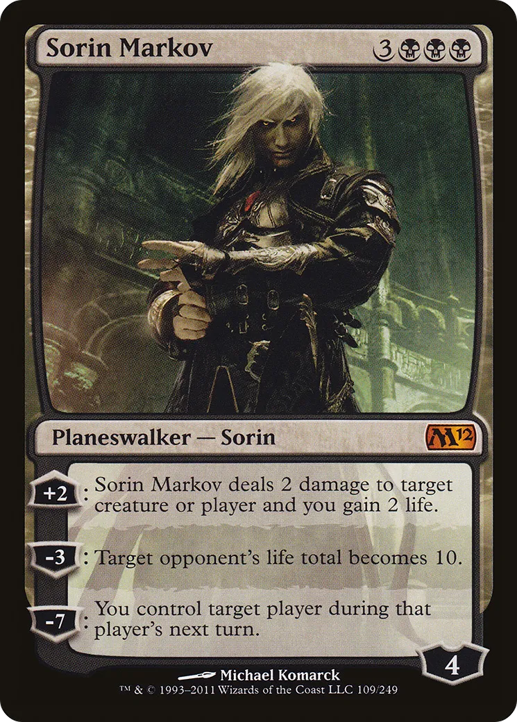 Sorin Markov — Magic 2012 — Magic: The Gathering