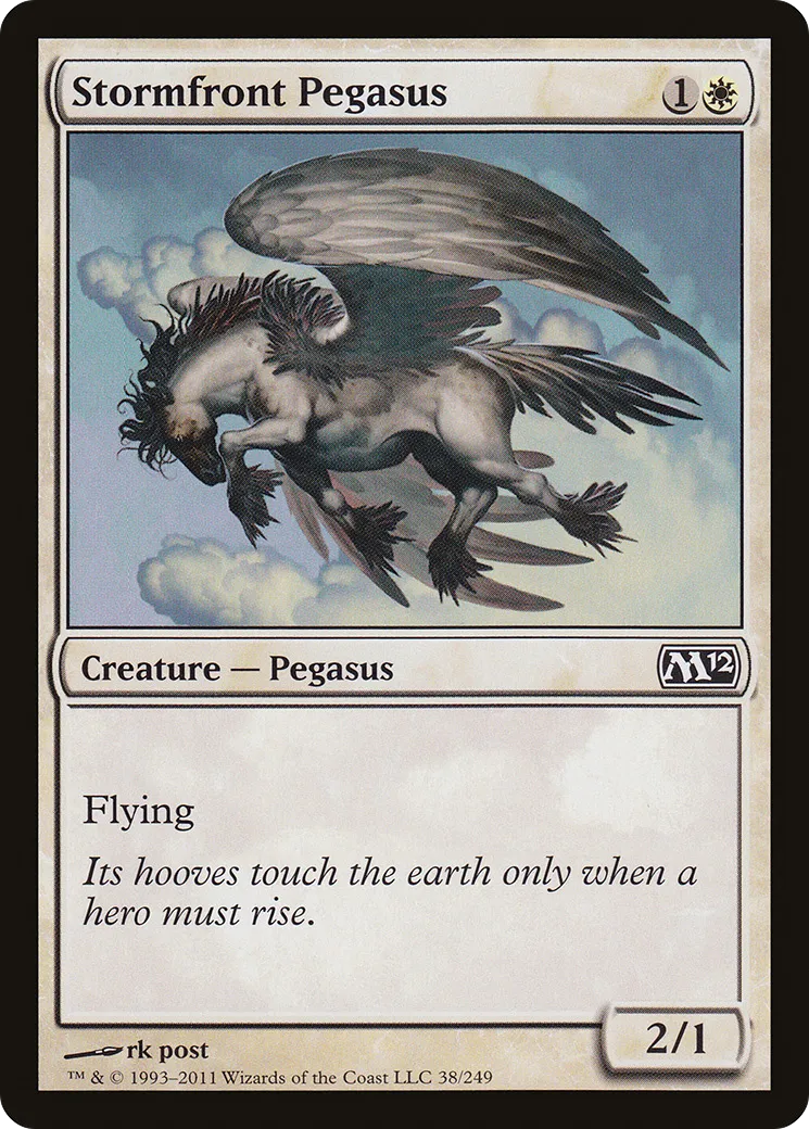 Pégase du front de l'orage — Magic 2012 — Magic: The Gathering