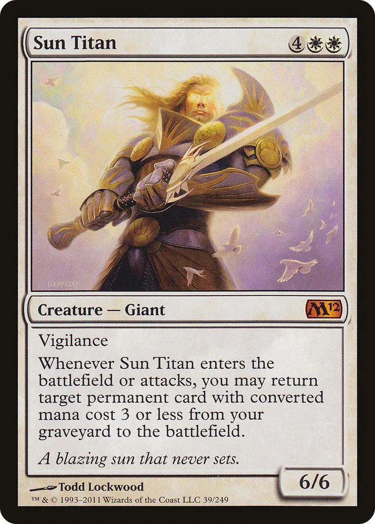 Titan solaire — Magic 2012 — Magic: The Gathering