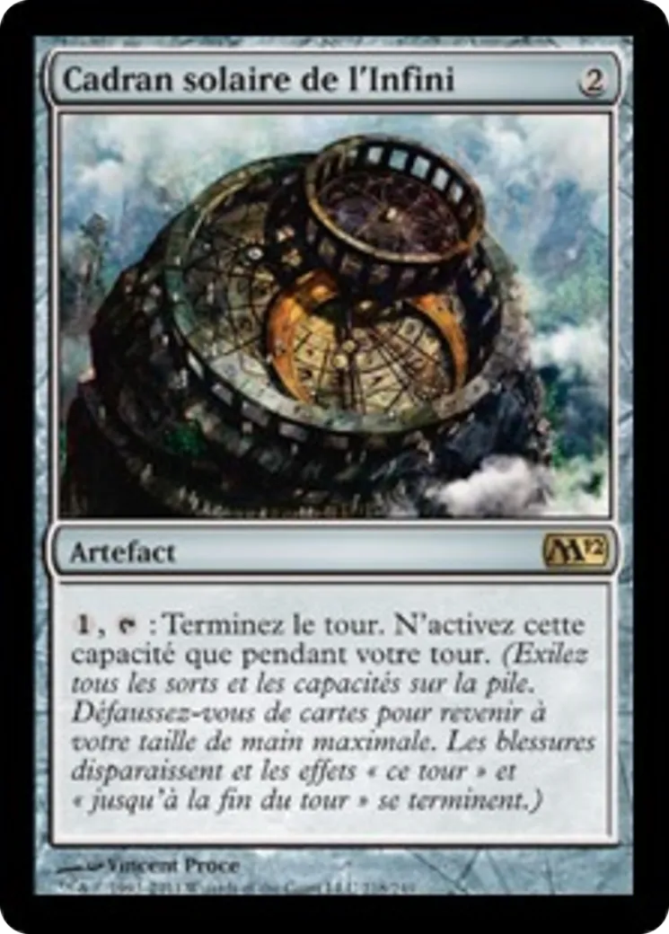 Cadran solaire de l'Infini — Magic 2012 — Magic: The Gathering