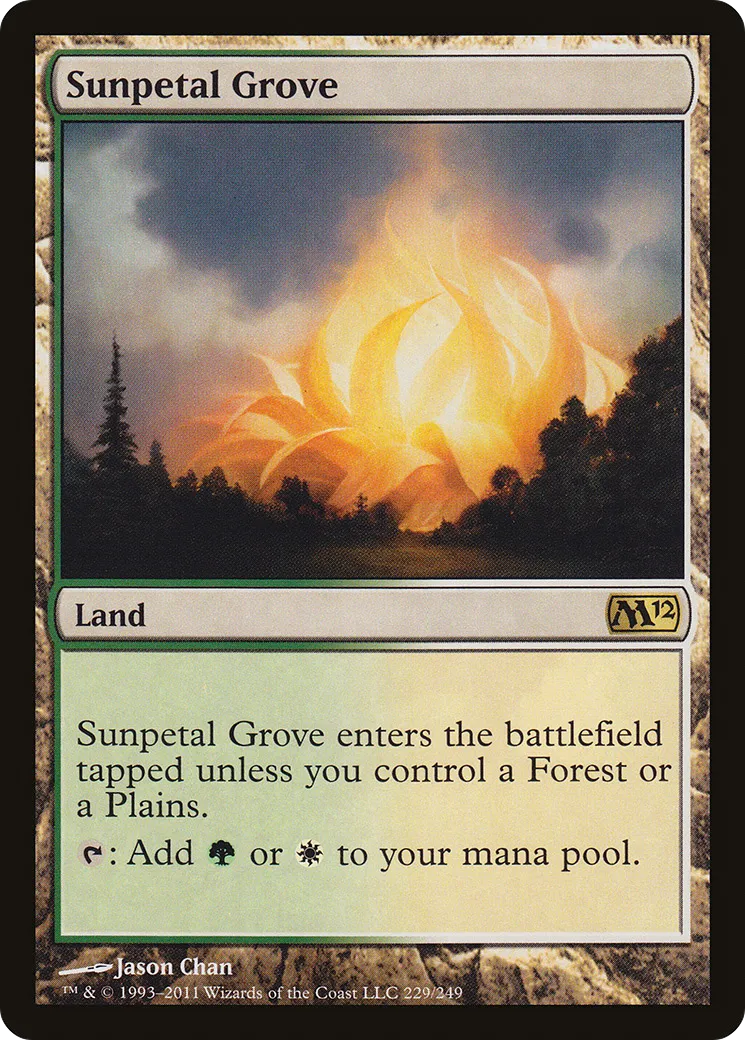Bosquet de Solpétal — Magic 2012 — Magic: The Gathering