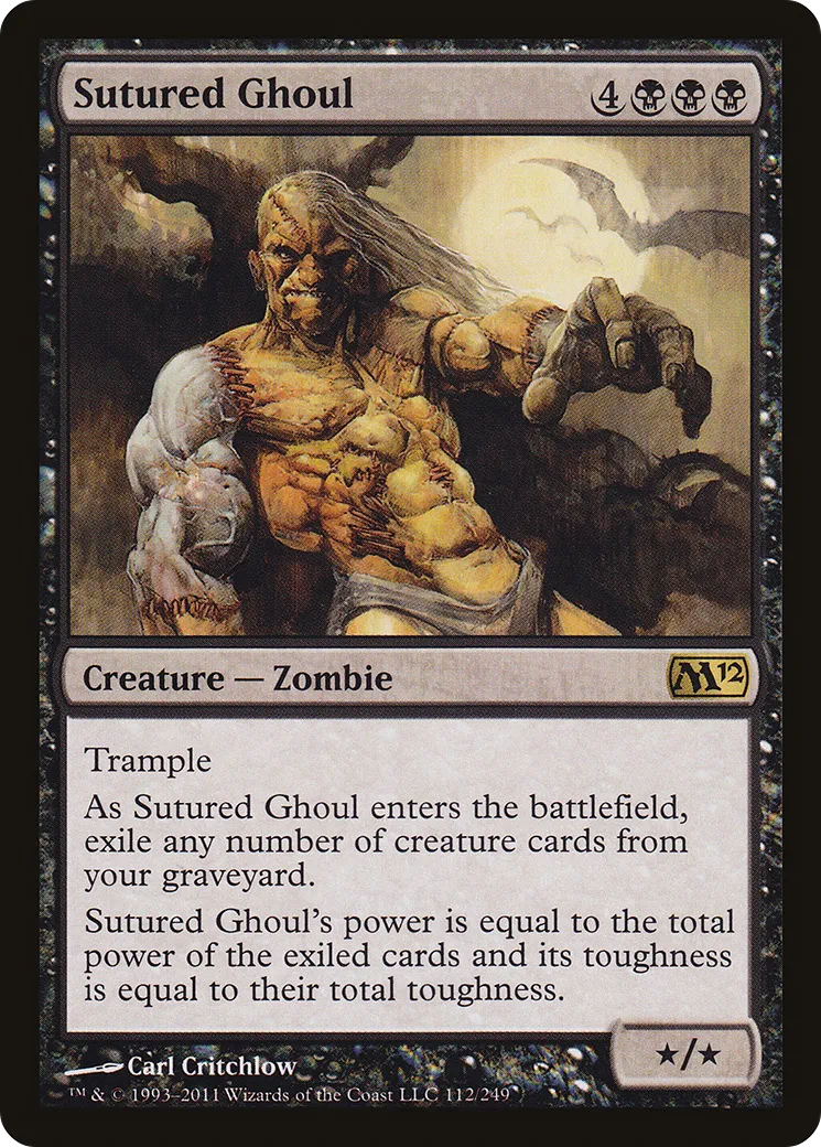 Goule suturée — Magic 2012 — Magic: The Gathering
