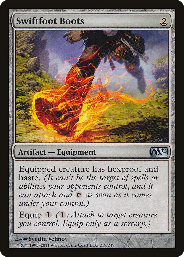 Bottes de piedagile — Magic 2012 — Magic: The Gathering