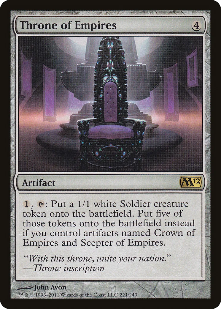 Trône d'empires — Magic 2012 — Magic: The Gathering