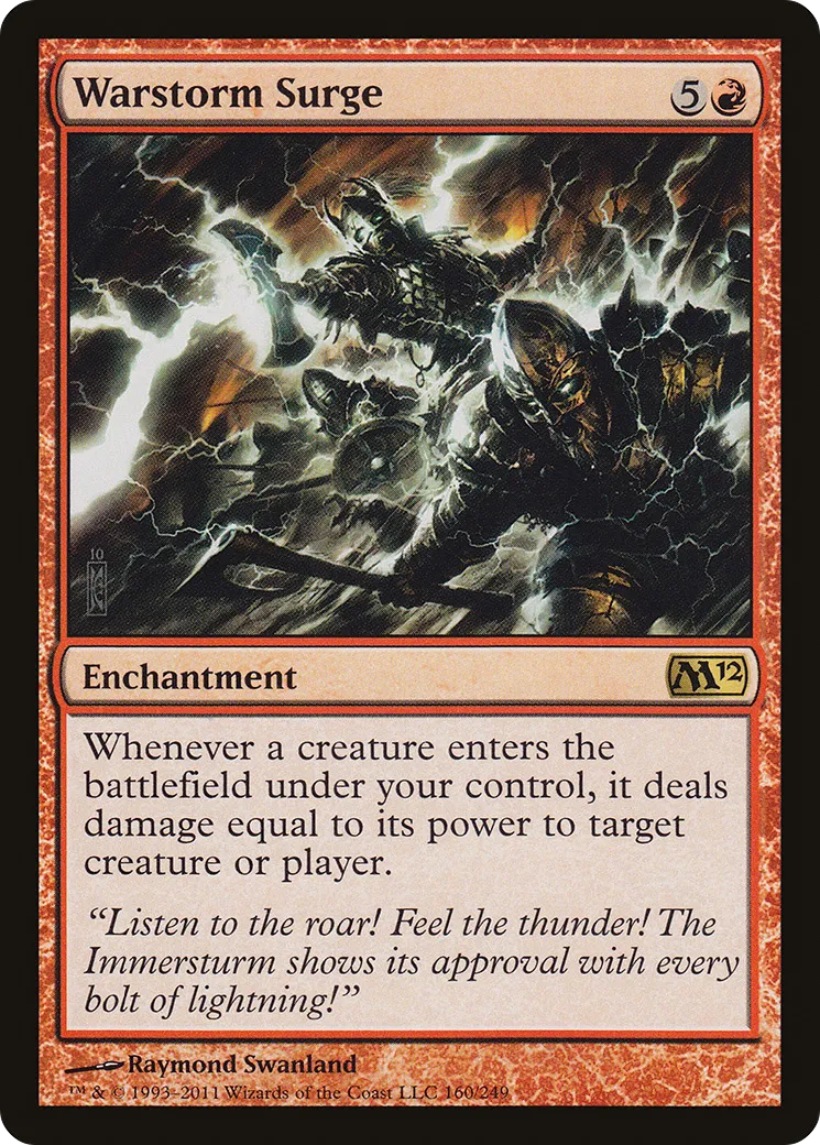 Warstorm Surge — Magic 2012 — Magic: The Gathering