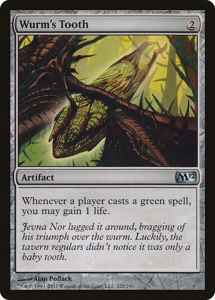 Wurm's Tooth — Magic 2012 — Magic: The Gathering