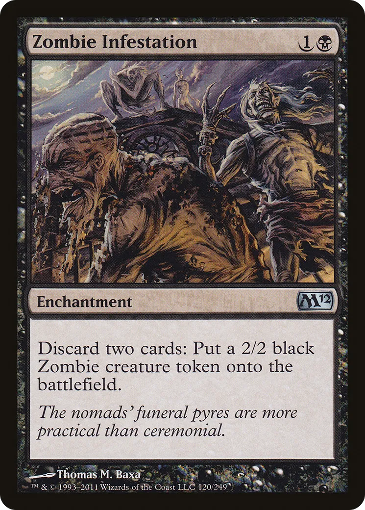 Zombie Infestation — Magic 2012 — Magic: The Gathering
