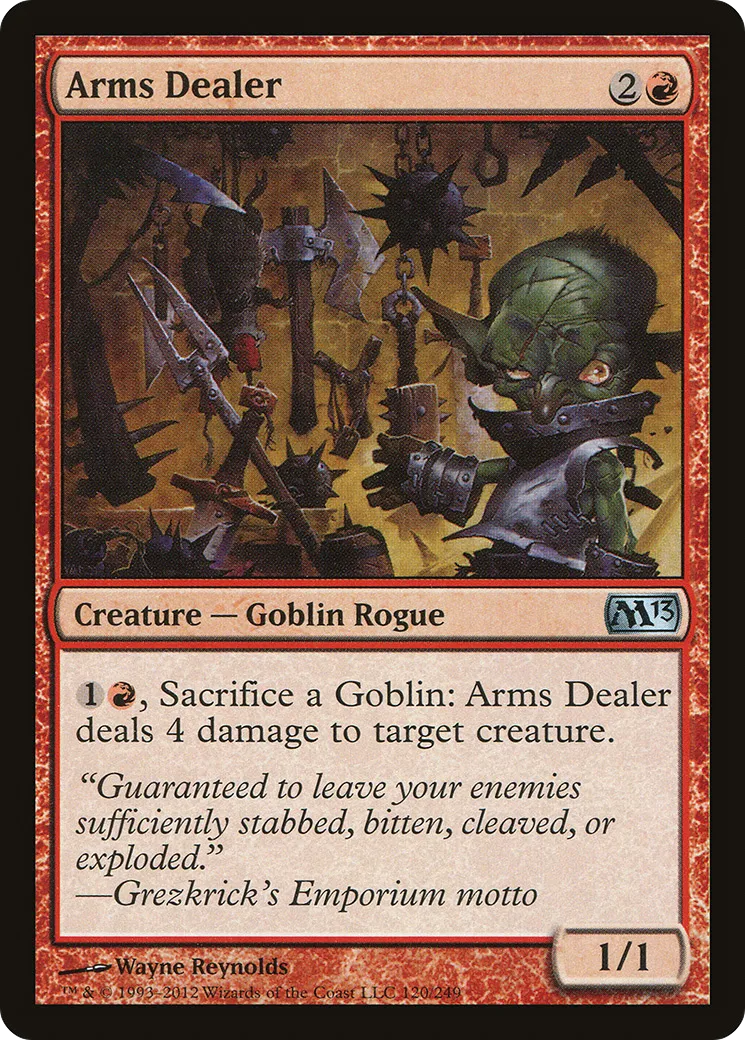 Arms Dealer — Magic 2013 — Magic: The Gathering