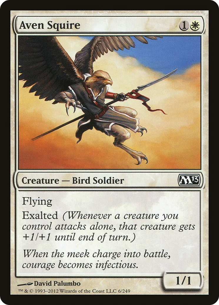 Écuyer avemain — Magic 2013 — Magic: The Gathering