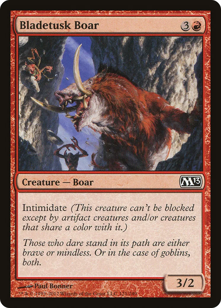 Sanglier lamecroc — Magic 2013 — Magic: The Gathering