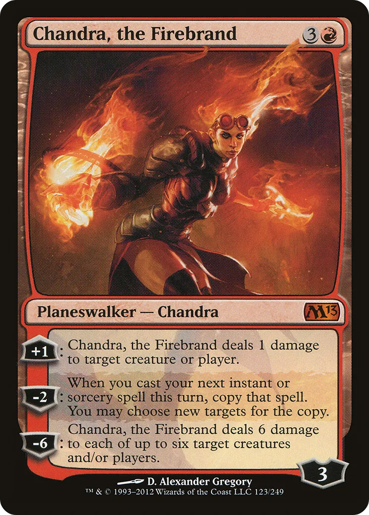 Chandra, le brandon — Magic 2013 — Magic: The Gathering