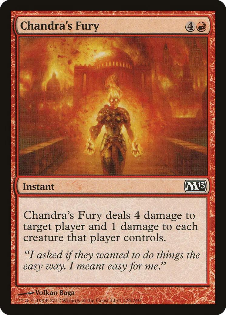 Furie de Chandra — Magic 2013 — Magic: The Gathering