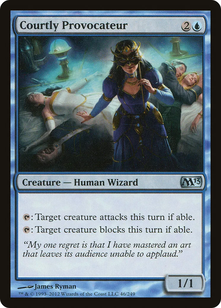 Courtly Provocateur — Magic 2013 — Magic: The Gathering