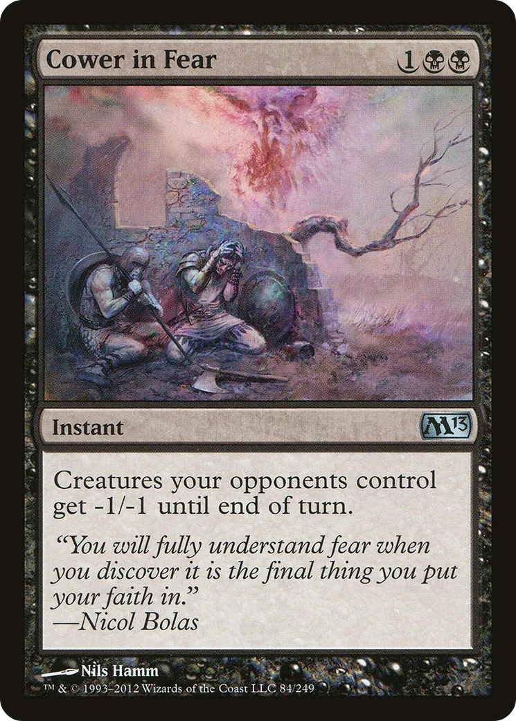 Frémissant de peur — Magic 2013 — Magic: The Gathering