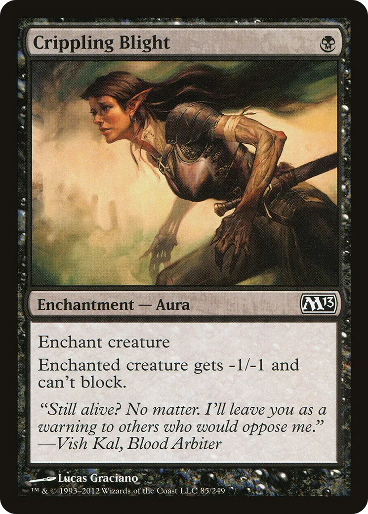 Fléau paralysant — Magic 2013 — Magic: The Gathering