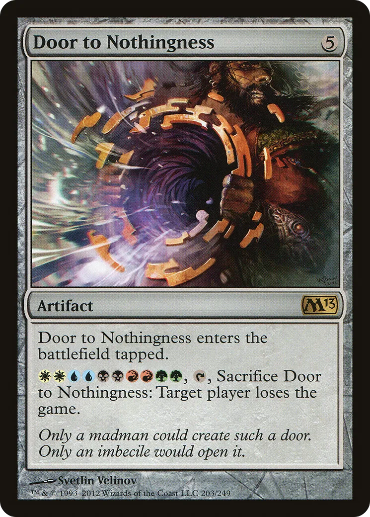 Door to Nothingness — Magic 2013 — Magic: The Gathering