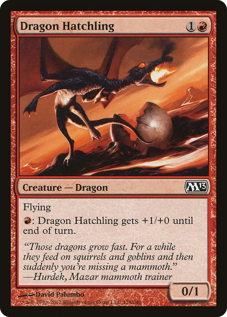 Dragon Hatchling — Magic 2013 — Magic: The Gathering