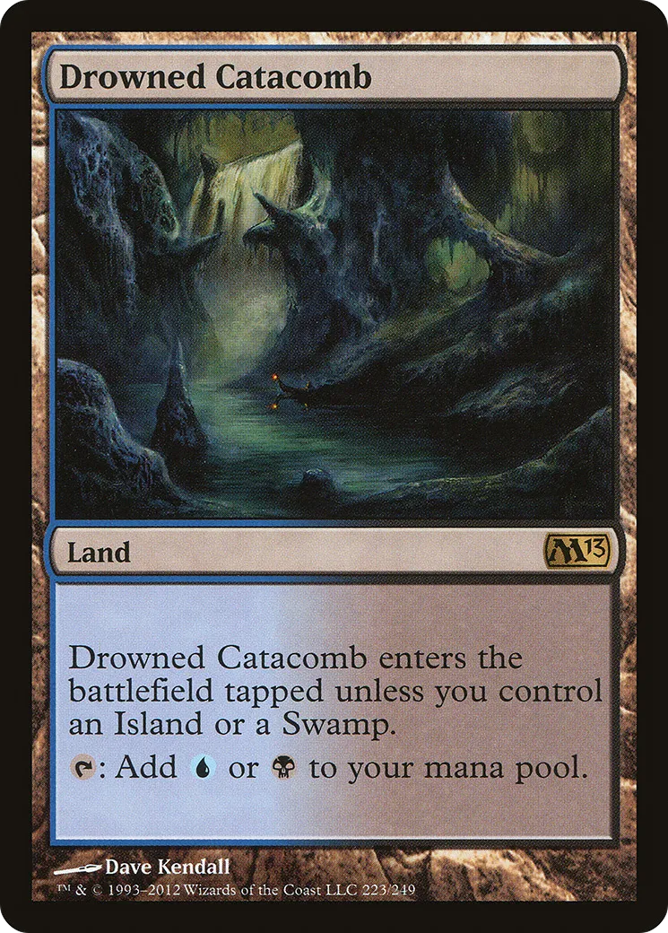 Drowned Catacomb — Magic 2013 — Magic: The Gathering