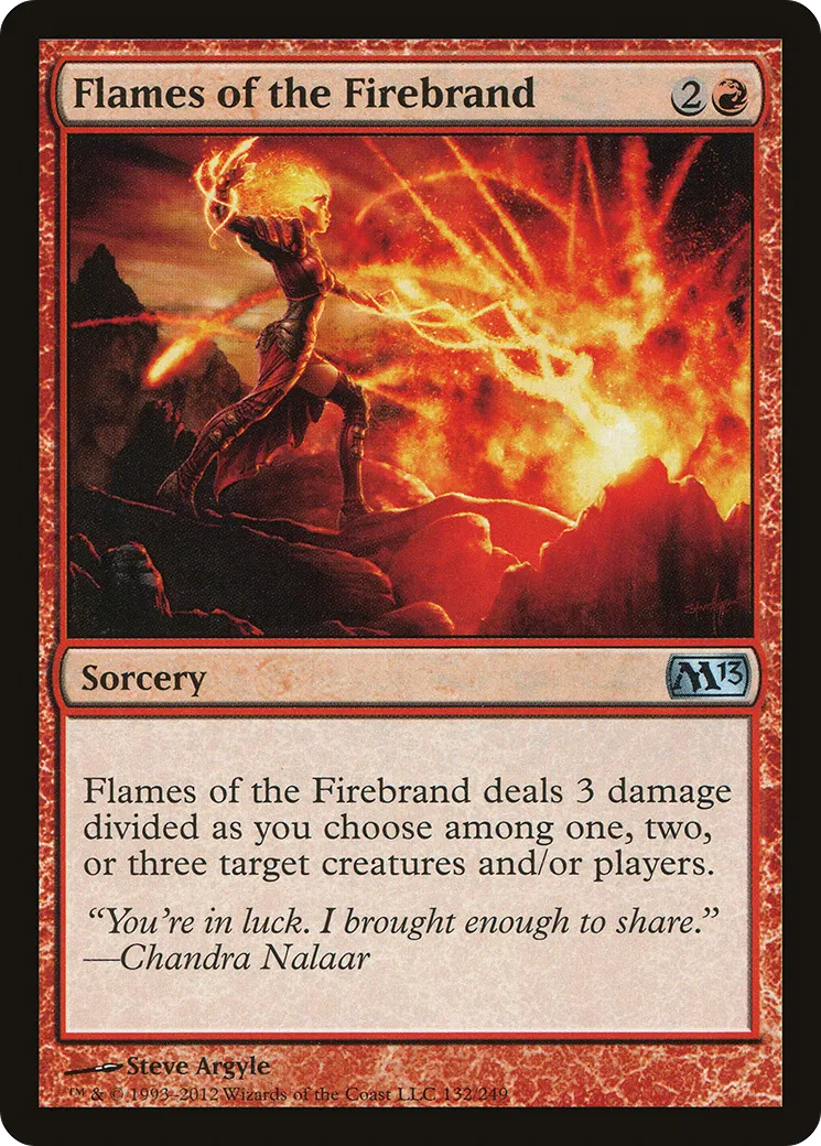 Flames of the Firebrand — Magic 2013 — Magic: The Gathering
