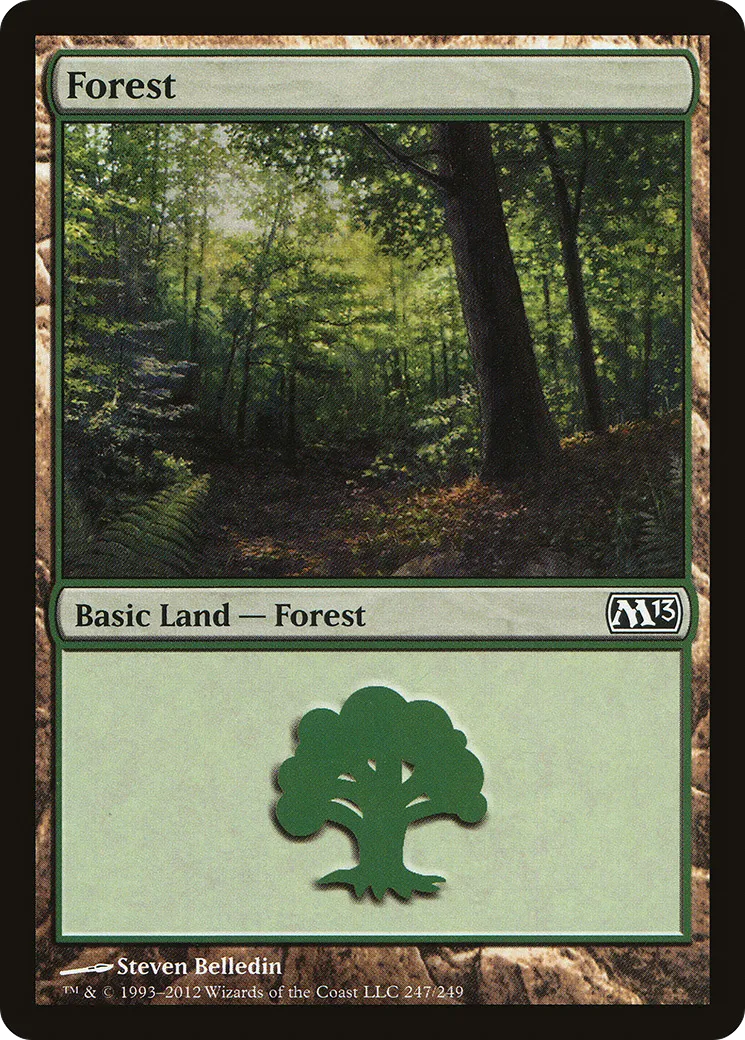 Forest — Magic 2013 — Magic: The Gathering