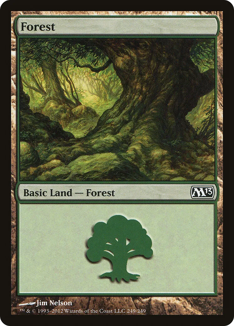 Forêt — Magic 2013 — Magic: The Gathering