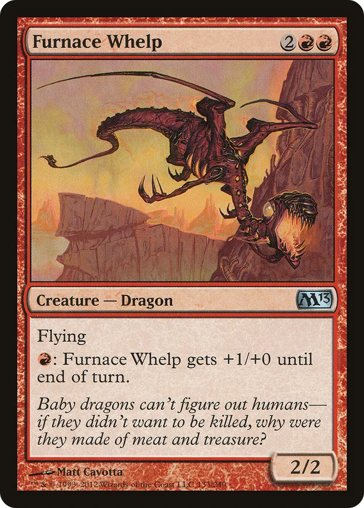 Furnace Whelp — Magic 2013 — Magic: The Gathering