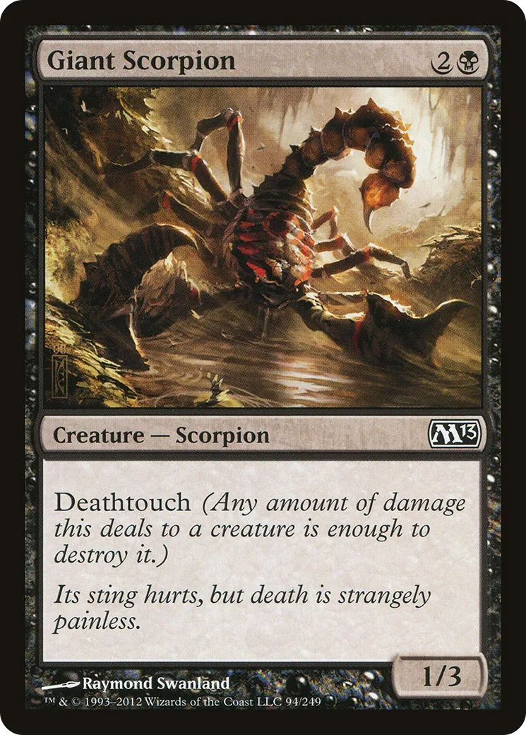 Scorpion géant — Magic 2013 — Magic: The Gathering