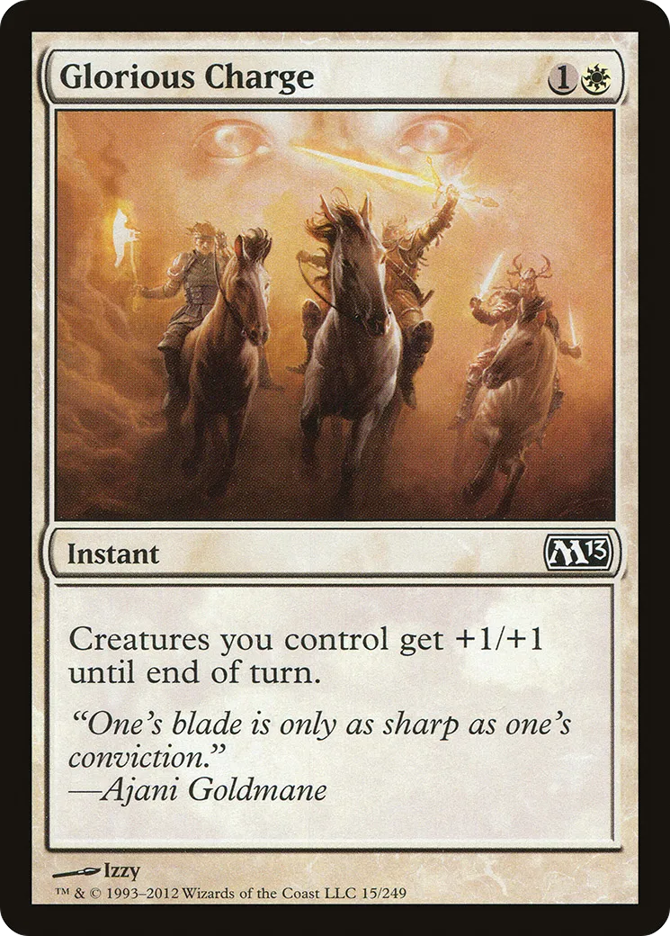 Glorious Charge — Magic 2013 — Magic: The Gathering