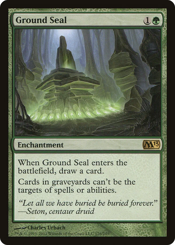 Sceau cthonien — Magic 2013 — Magic: The Gathering