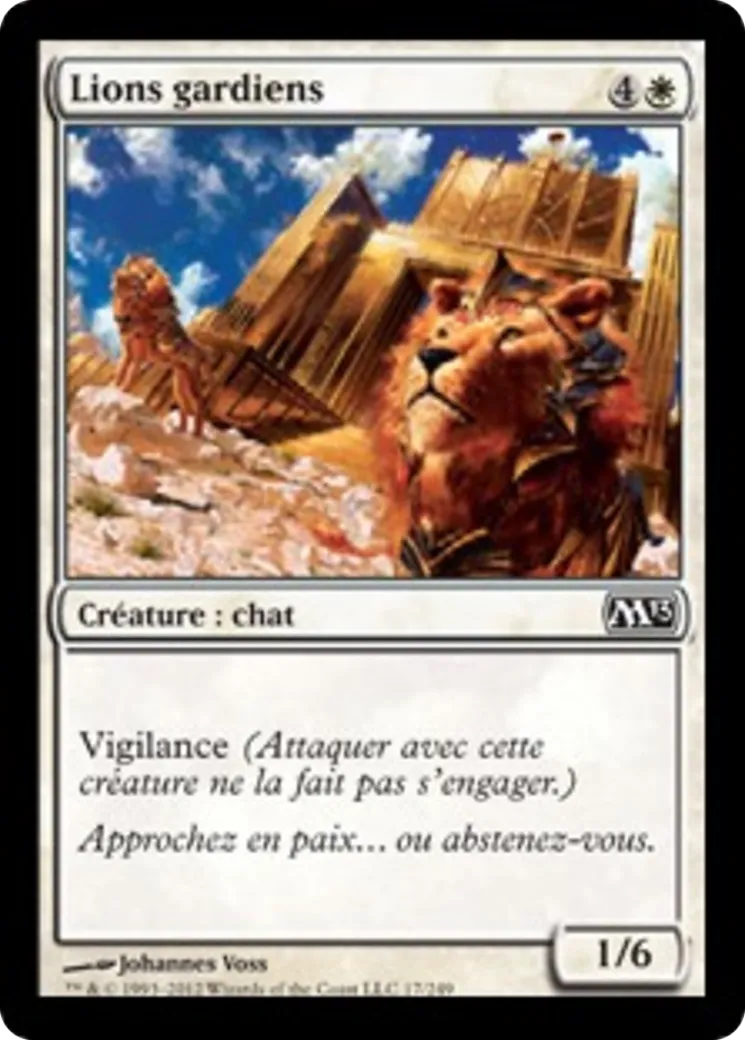 Lions gardiens — Magic 2013 — Magic: The Gathering