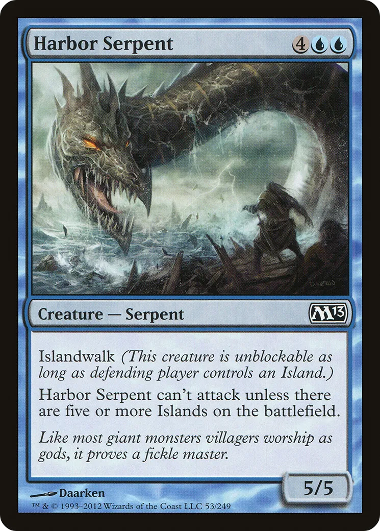 Serpent portuaire — Magic 2013 — Magic: The Gathering