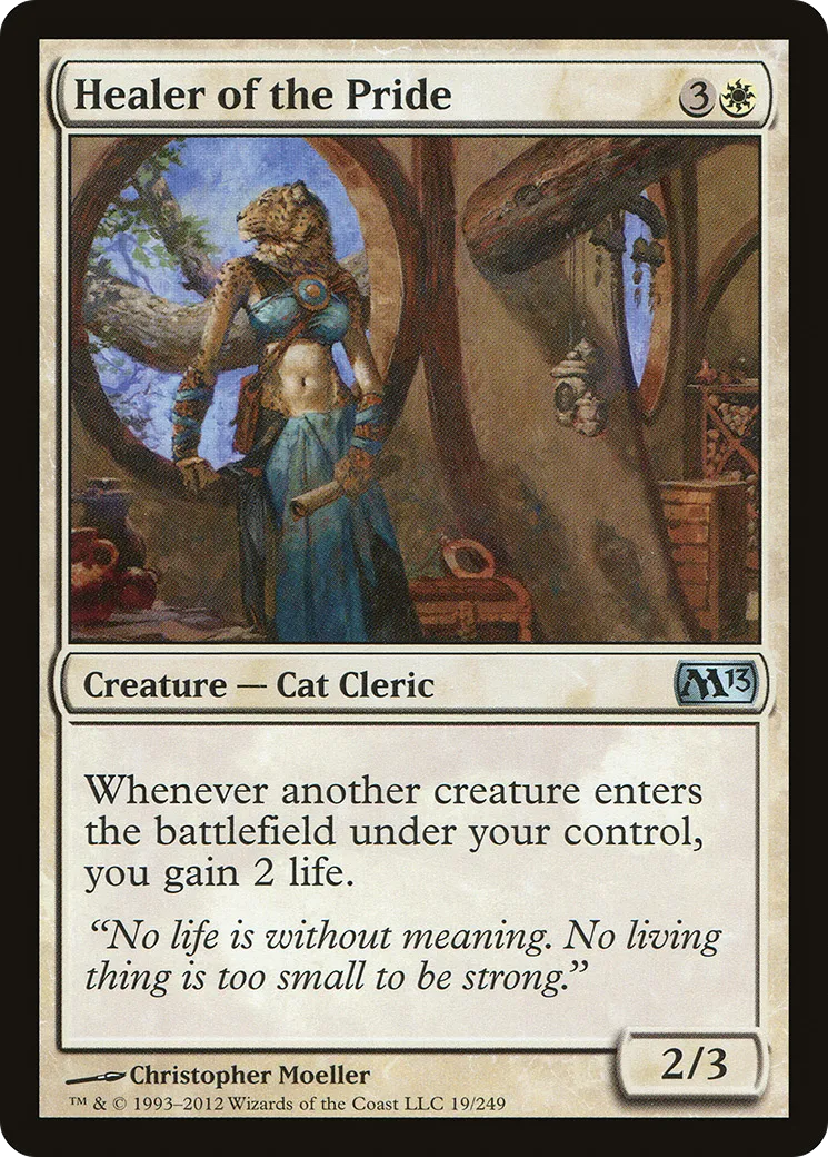 Healer of the Pride — Magic 2013 — Magic: The Gathering