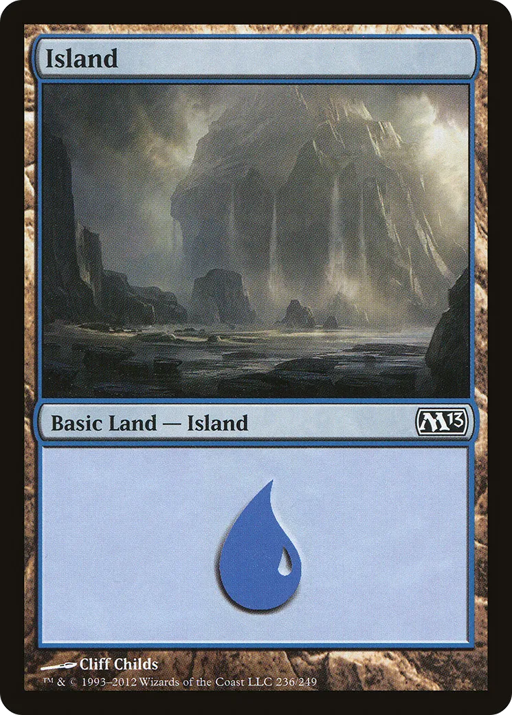 Island — Magic 2013 — Magic: The Gathering