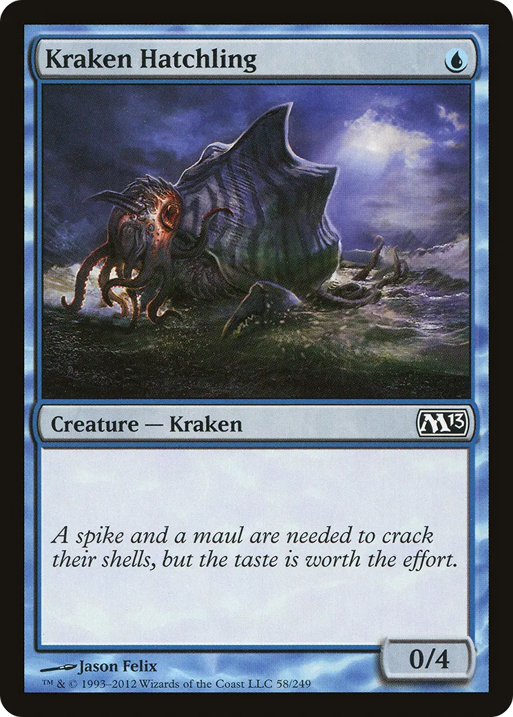 Kraken Hatchling — Magic 2013 — Magic: The Gathering