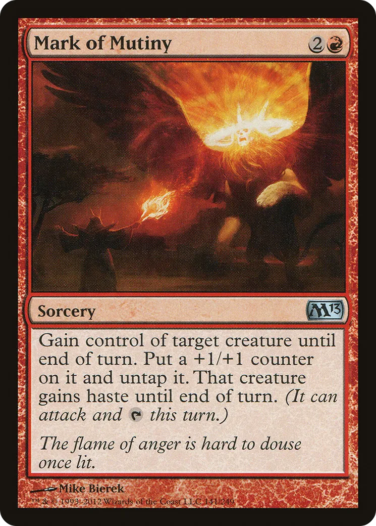 Marque de mutinerie — Magic 2013 — Magic: The Gathering