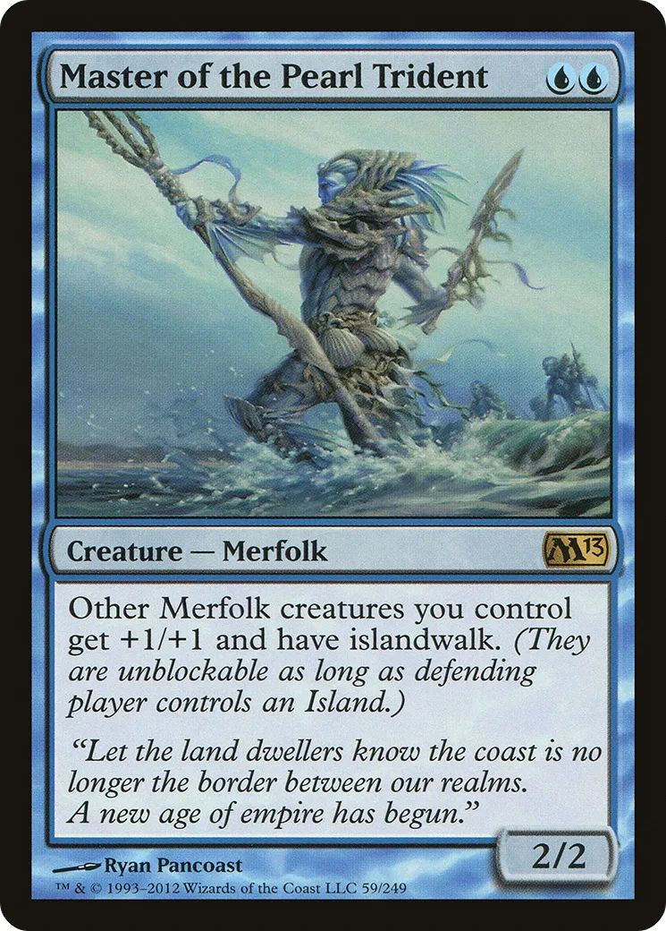 Maître du Trident de perles — Magic 2013 — Magic: The Gathering