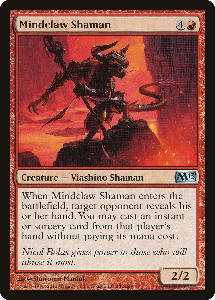 Shamane cérégriffe — Magic 2013 — Magic: The Gathering