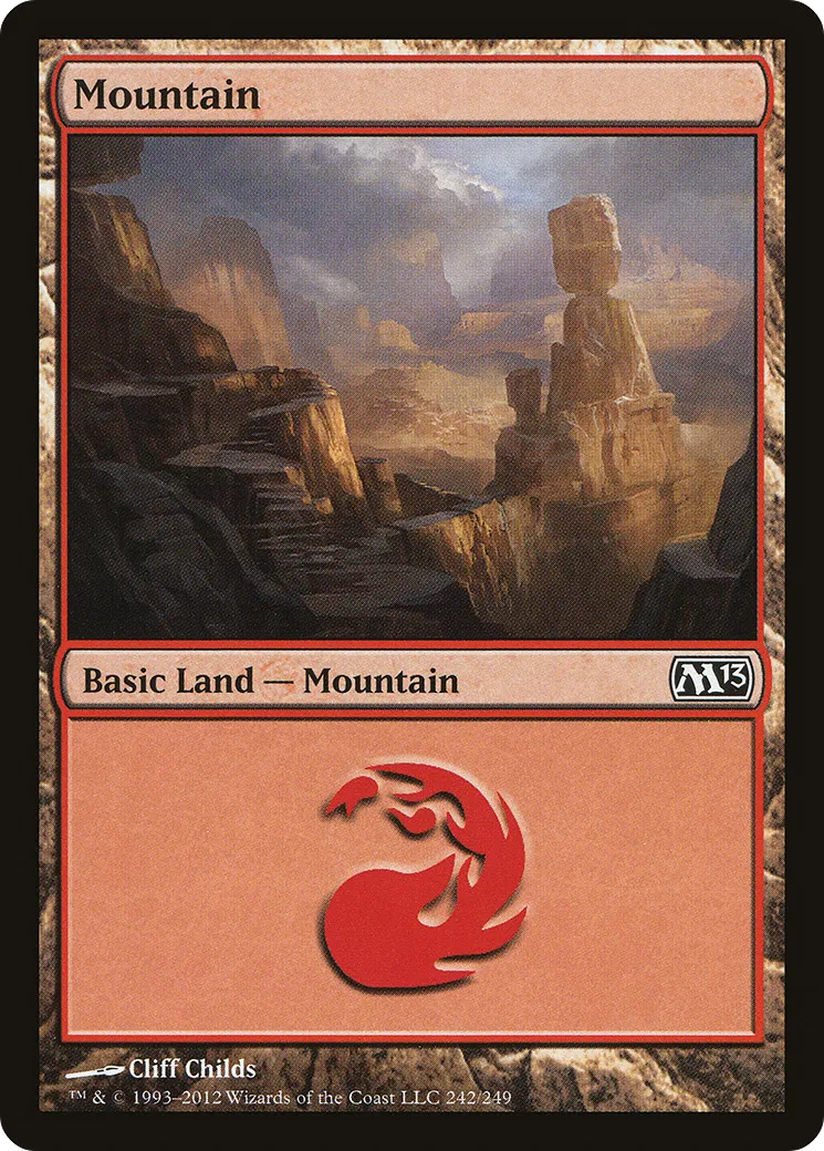 Montagne — Magic 2013 — Magic: The Gathering
