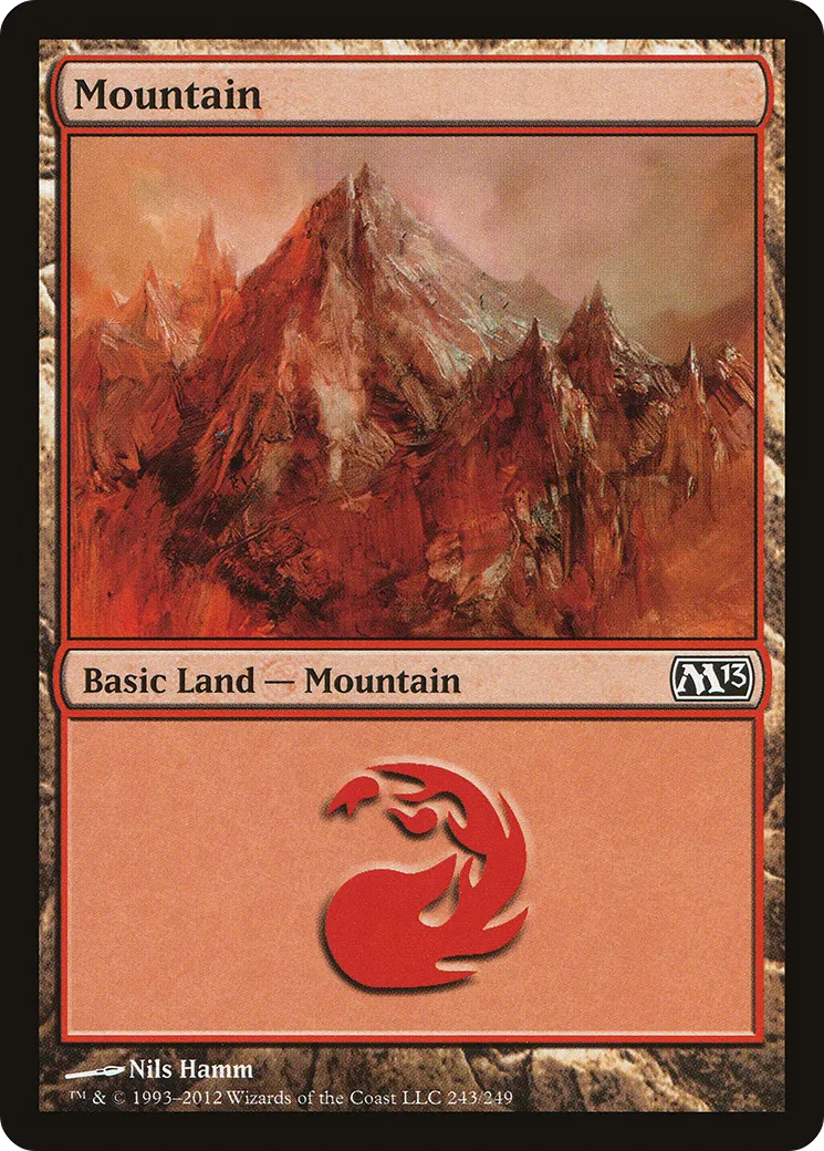 Montagne — Magic 2013 — Magic: The Gathering