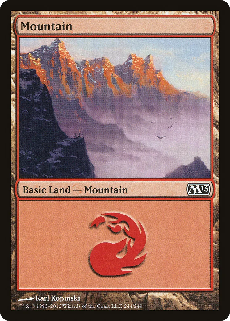 Montagne — Magic 2013 — Magic: The Gathering