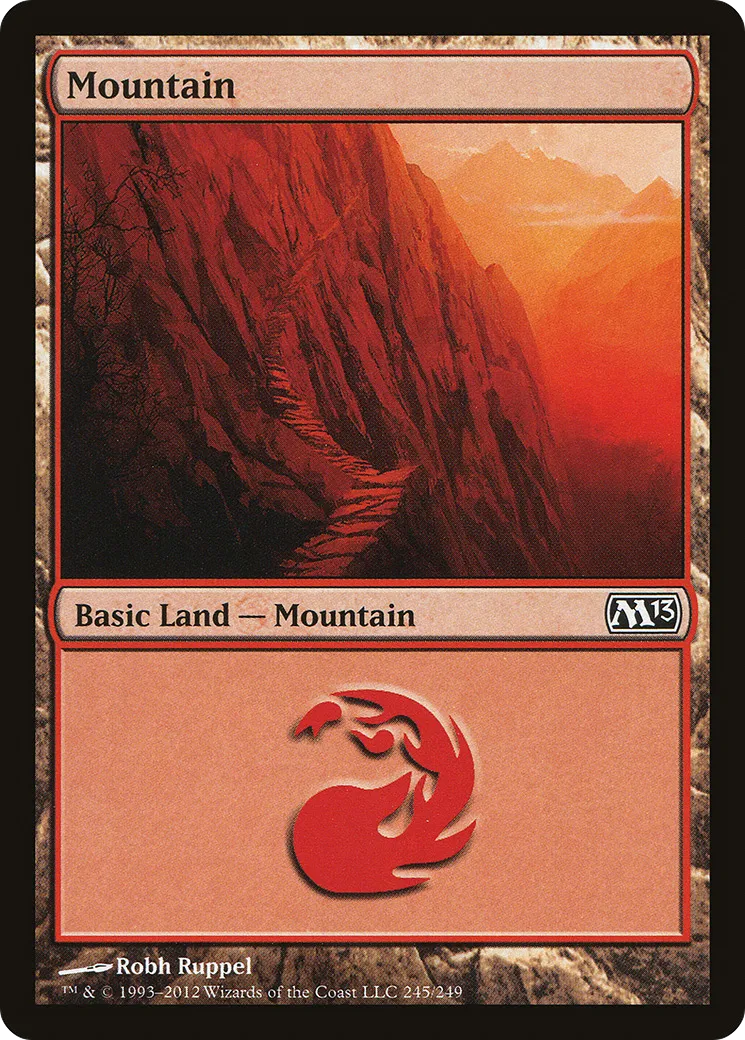 Mountain — Magic 2013 — Magic: The Gathering