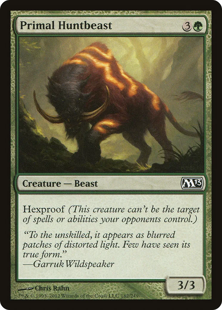 Primal Huntbeast — Magic 2013 — Magic: The Gathering