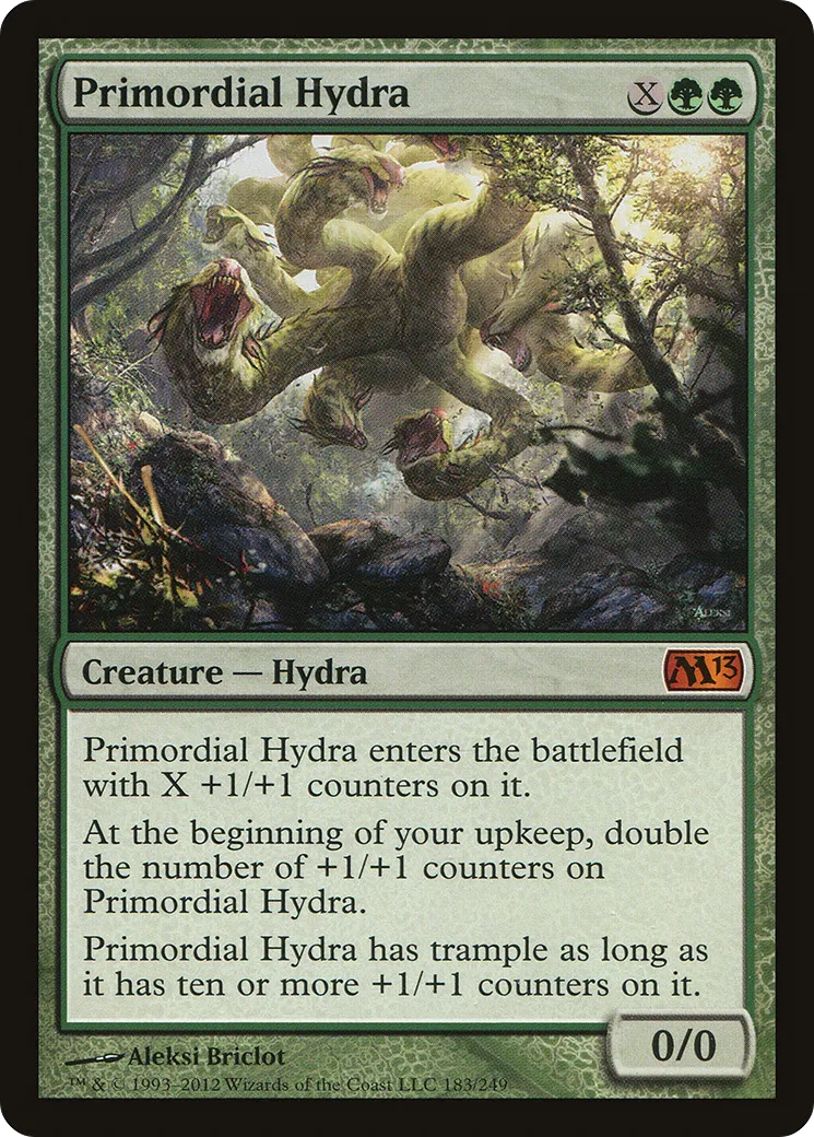 Primordial Hydra — Magic 2013 — Magic: The Gathering
