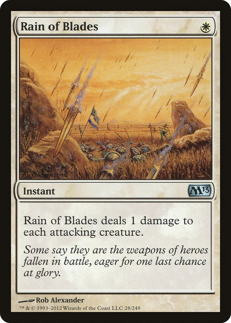 Pluie de lames — Magic 2013 — Magic: The Gathering