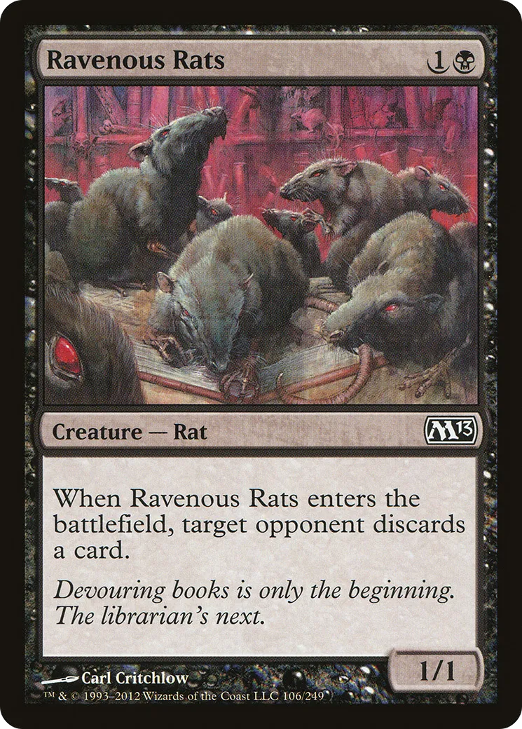 Rats voraces — Magic 2013 — Magic: The Gathering