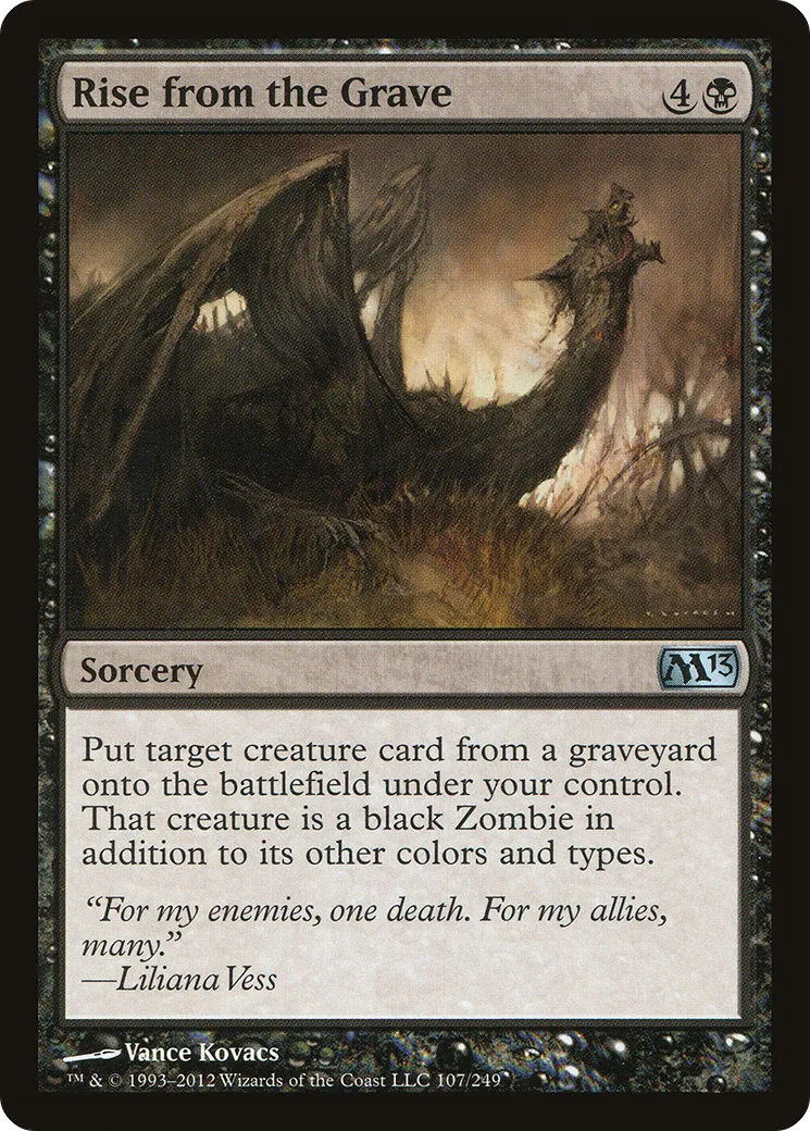 Rise from the Grave — Magic 2013 — Magic: The Gathering