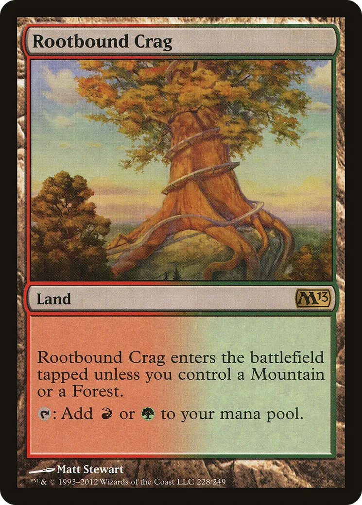 Mont enraciné — Magic 2013 — Magic: The Gathering