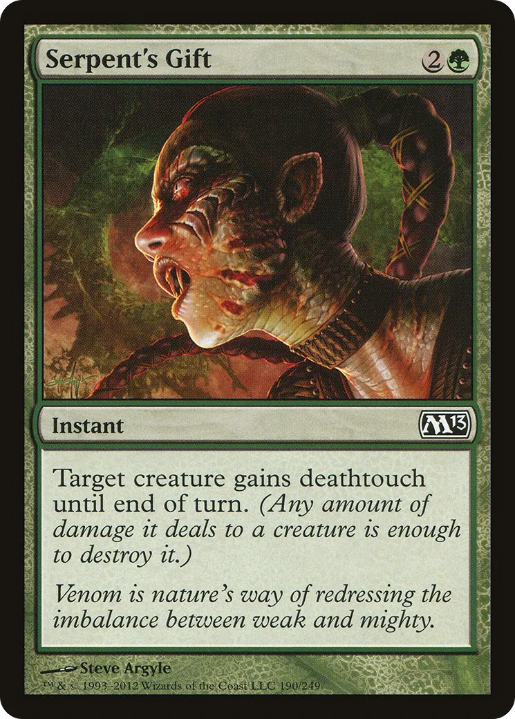 Don du serpent — Magic 2013 — Magic: The Gathering