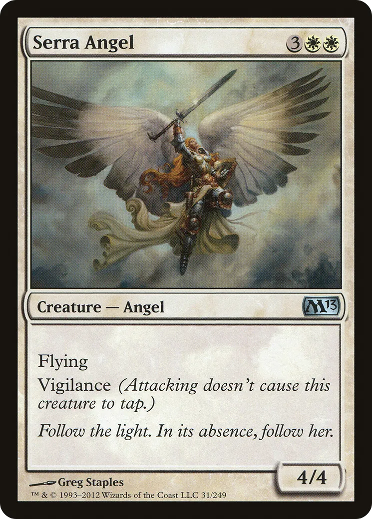 Ange de Serra — Magic 2013 — Magic: The Gathering